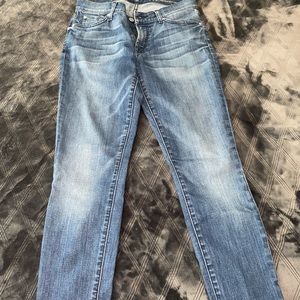 7 for all mankind skinny jeans 😍